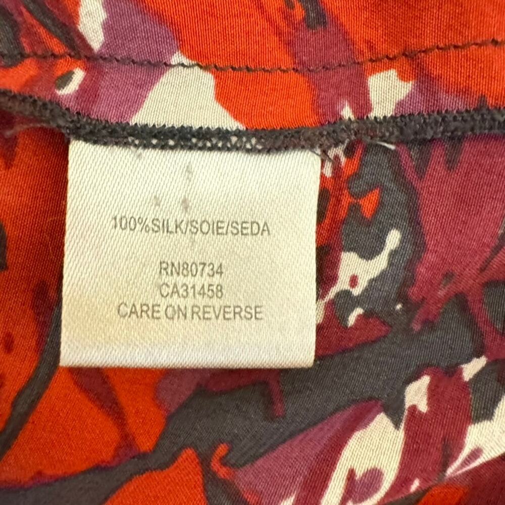 BCBGMaxAzria Silk Top Small Shell Sleeveless - image 4